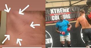 "It feels like you get hit with a baseball bat" - Sean Strickland after eating a body shot from Francis Ngannou during sparring