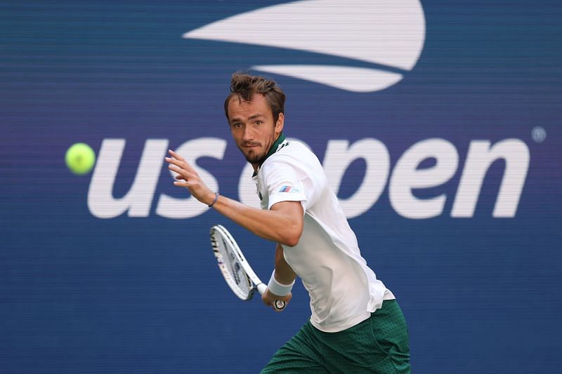 Daniil Medvedev at the 2021 US Open