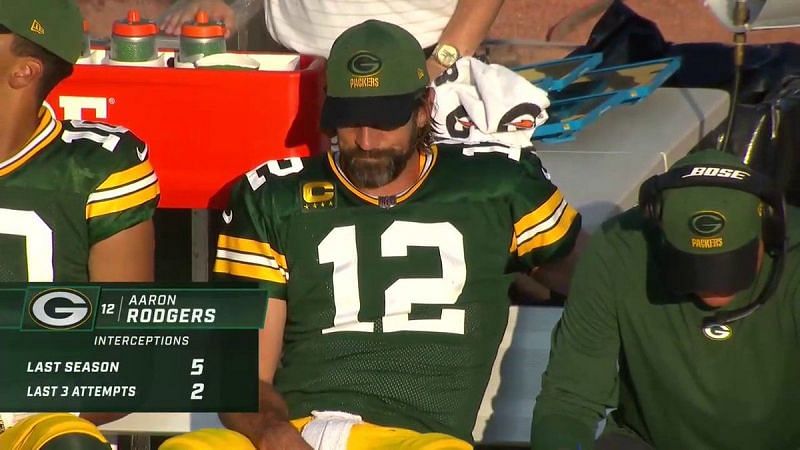 Aaron Rodgers visibly upset after Packers defeat, QB&#039;s reaction sparks memefest on Twitter