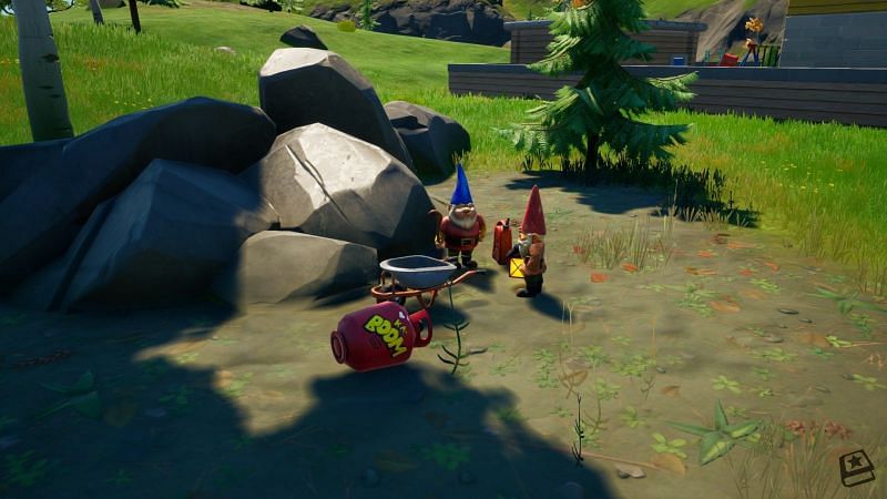 Image via Twitter, the gnomes spotted at Lazy Lake could be plotting a jailbreak for their friends in the Sheriff&#039;s Office