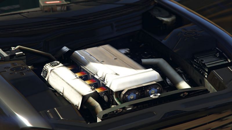 The FIB Buffalo has a supercharged engine (Image via Rockstar Games)