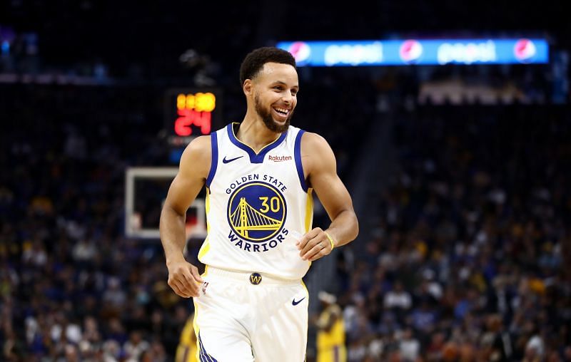 Stephen Curry is the joint highest-rated player in NBA 2K22.