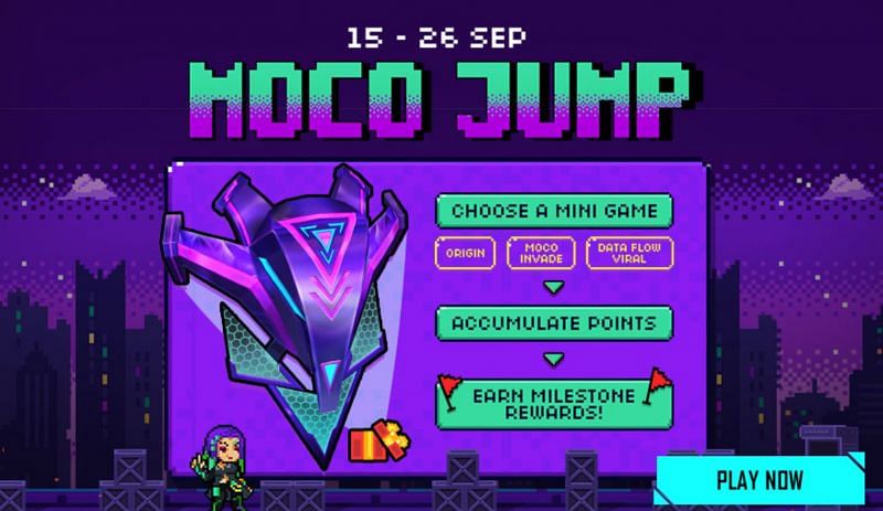 The Moco Jump event will carry on until September 26 (Image via Free Fire)