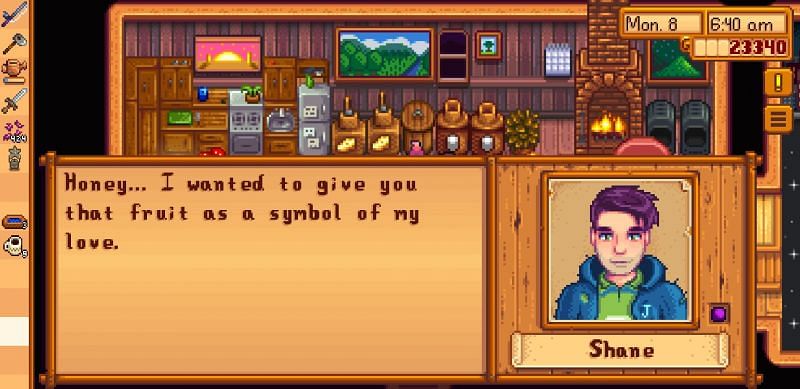 A guide to marrying Shane in Stardew Valley (Image via u/Abkey0724 on Reddit)