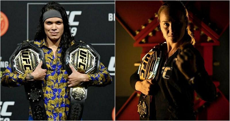 Amanda Nunes (left) and Valentina Shevchenko (right) Image Credit: @amanda_leoa &amp; @bulletvalentina