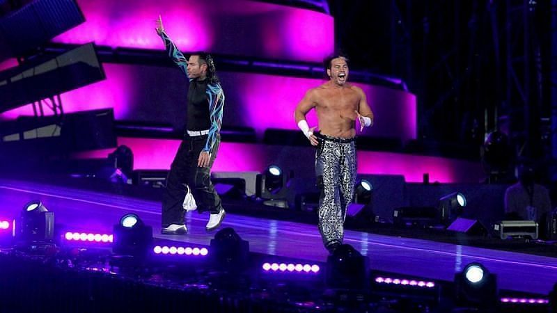 Jeff Hardy and Matt Hardy returned to WWE at Wrestlemania 33