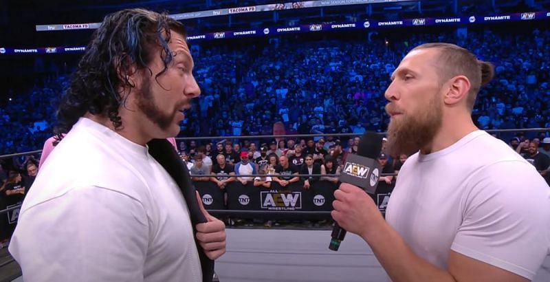 Kenny Omega and Bryan Danielson on AEW Dynamite