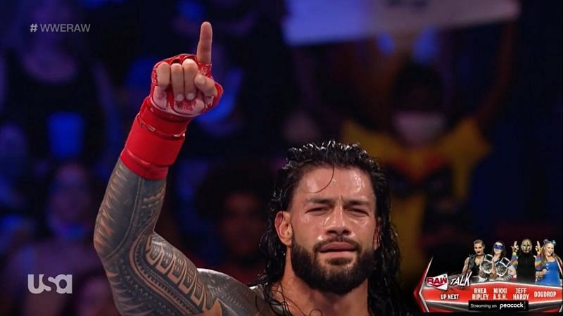 Roman Reigns won two matches on WWE RAW.