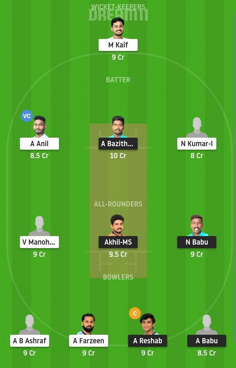 TRC vs BKK Dream11 Fantasy Suggestion #2