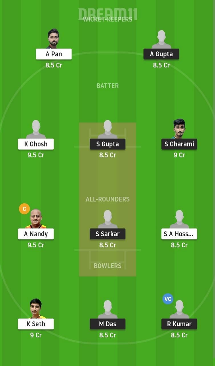 KW vs KC Dream11 Fantasy Suggestion #2