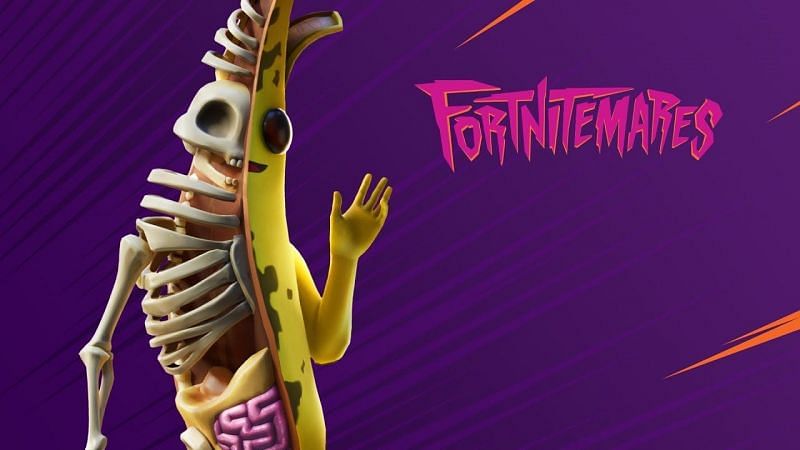 Peely&#039;s Halloween snapshot in Fortnite (Image via Epic Games)