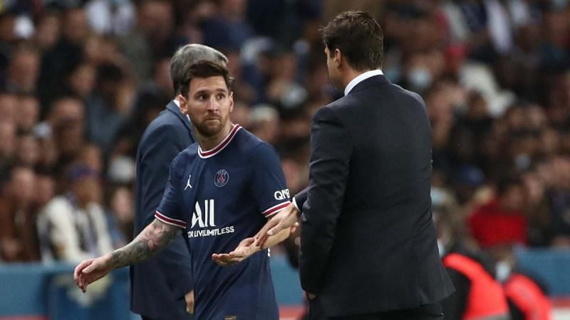 Lionel Messi refused to shake Mauricio Pochettino&#039;s hands after being taken off in the 76th minute of the game agains