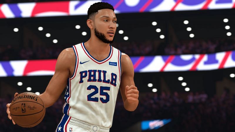 Ben Simmons as seen in NBA 2K22 [Source: The Liberty Line]