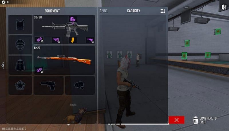 Escolha um atirador para treinar (Imagem via Free Fire)