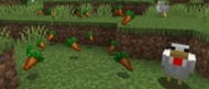 Carrots in Minecraft provide a great level of saturation (Image via Minecraft.net)