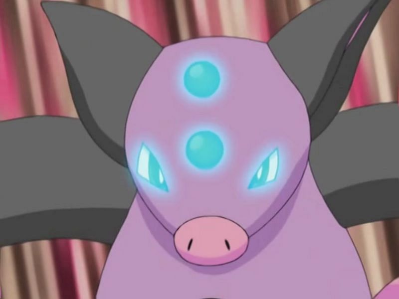 Grumpig as it appears in the anime (Image via The Pokemon Company)