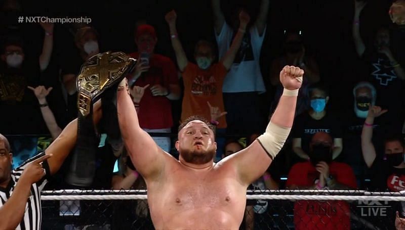 Samoa Joe won the NXT Championship at Takeover 36