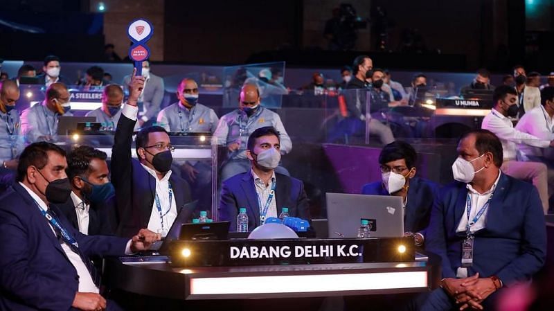 Dabang Delhi KC at PKL Auction 2021