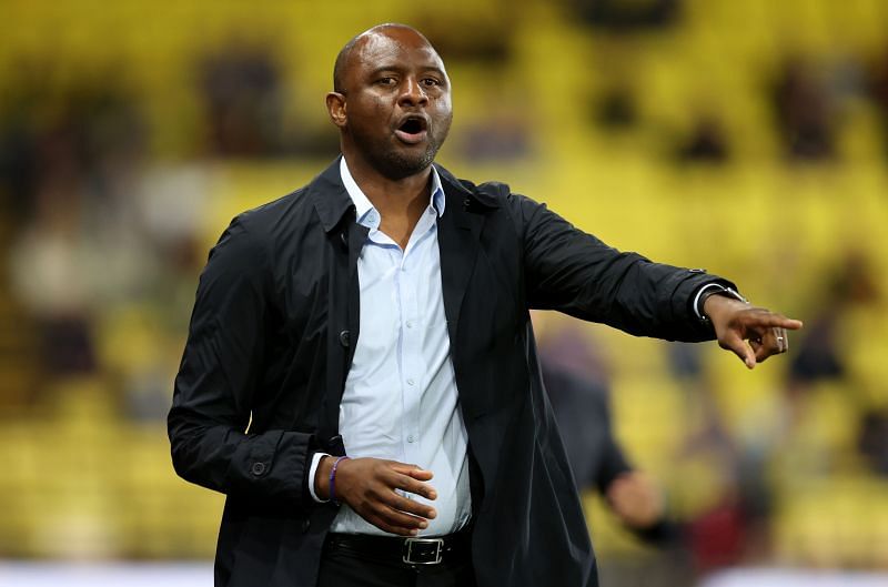 Patrick Vieira was appointed as Crystal Palace manager ahead of the current campaign