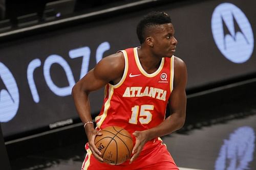 Clint Capela in action for the Atlanta Hawks