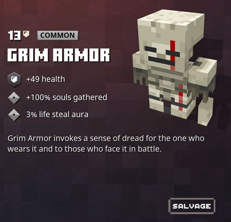 Grim Armor (Image via Mojang)