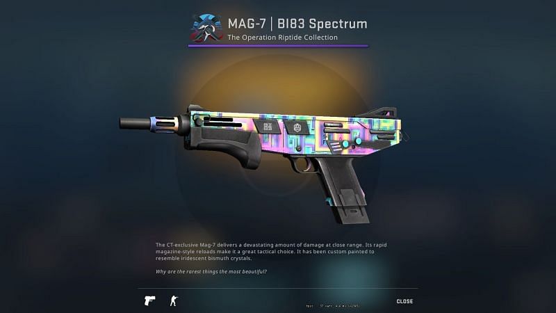 New MAG-7 Skin in Riptide Case