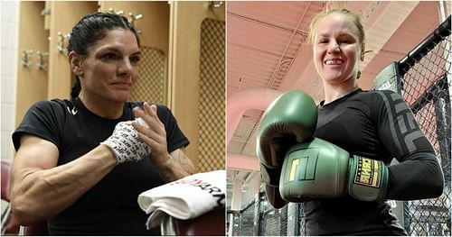 Lauren Murphy (left) and Valentina Shevchenko (right) Image Credit: @bulletvalentina & @laurenmurphymma via Instagram