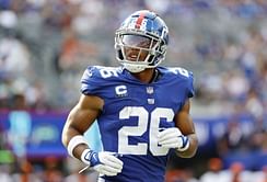 "Saquon Barkley is back" - Twitter reacts to RB's performance in first half in loss to Washington Football Team