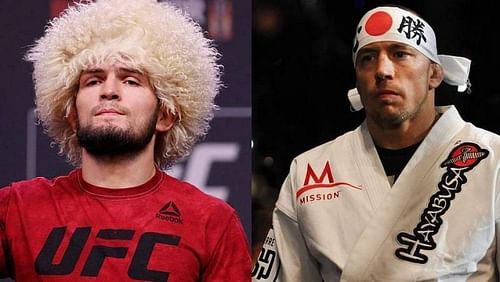 Khabib Nurmagomedov and Georges St-Pierre