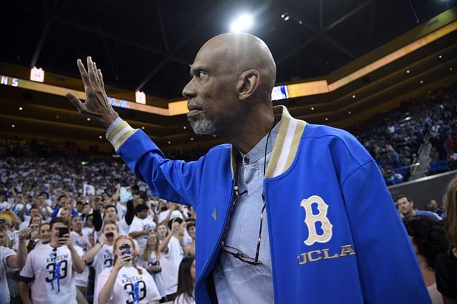 "I will be right here to cheer him on" says Kareem Abdul-Jabbar as he tips LeBron James to break NBA's all-time scoring record