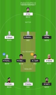 KB vs KC Dream11 Fantasy Suggestion #1