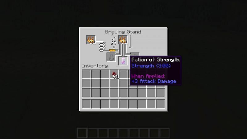 Potion of Strength (Image via Minecraft)