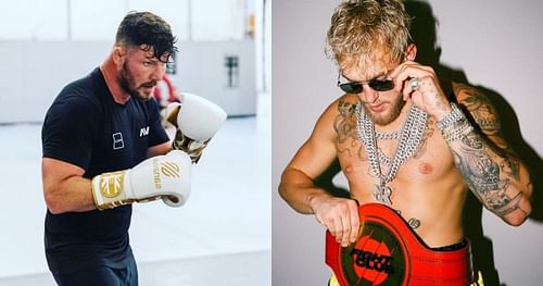 Michael Bisping (left), Jake Paul (right) [Images Courtesy: @mikebisping @jakepaul on Instagram]