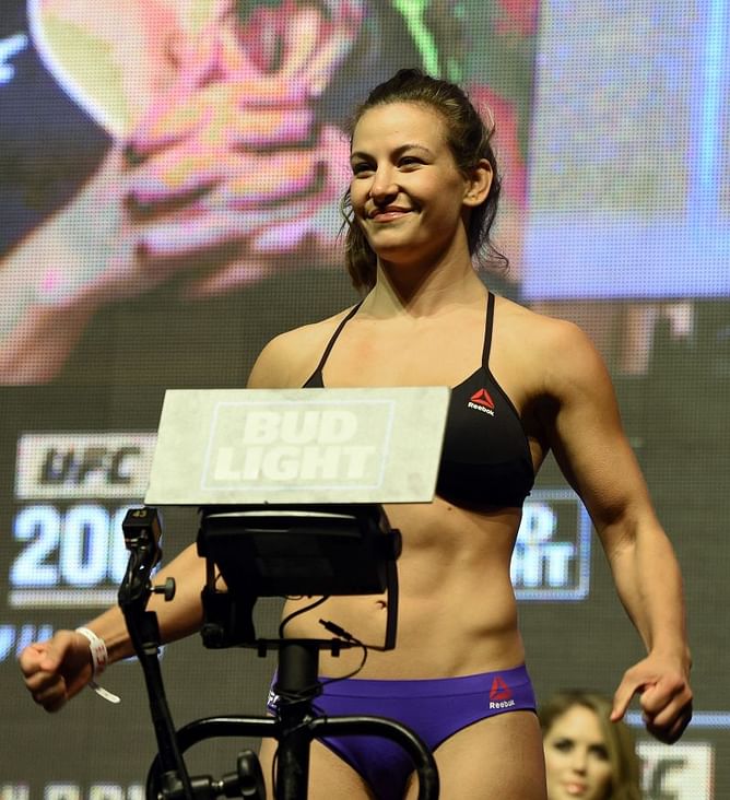 "You want to fight or not?" - Miesha Tate issues a challenge for her next opponent; reveals she has already signed the contract
