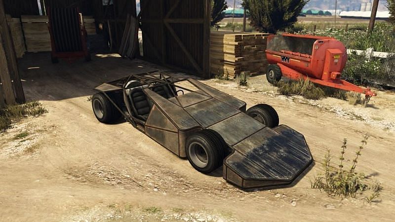 Top 5 weirdest cars in GTA Online (Image via GTA Base)