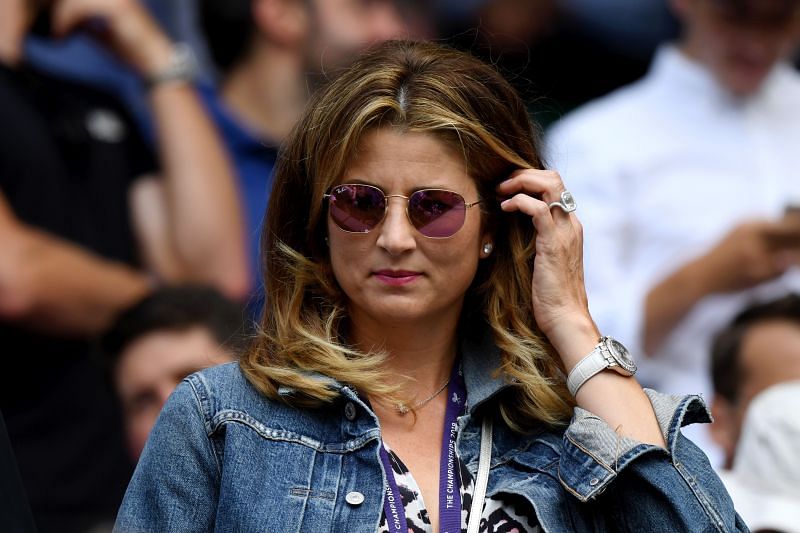 Roger Federer and wife Mirka attend Dior's SS22 show at Paris Fash...
