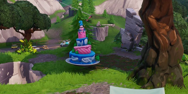 Fortnite is bringing edible cakes to the game for two challenges (Image via Epic Games)