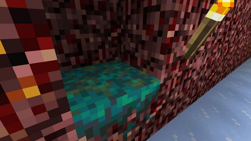 Nylium comes in two varieties and resembles a grassy or mossy block of netherrack in Minecraft (Image via Mojang).