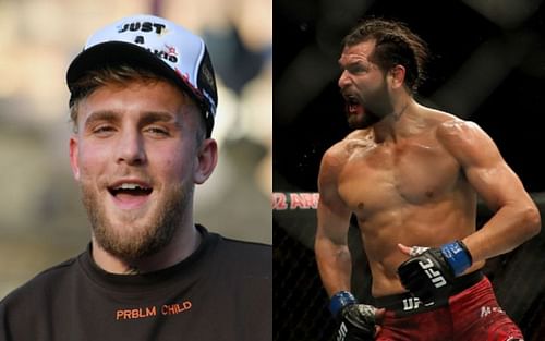 Jake Paul (left); Jorge Masvidal (right)