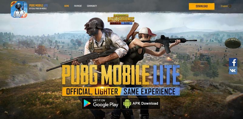 PUBG Mobile Lite APK can be downloaded from the official website (Image via PUBG Mobile Lite)