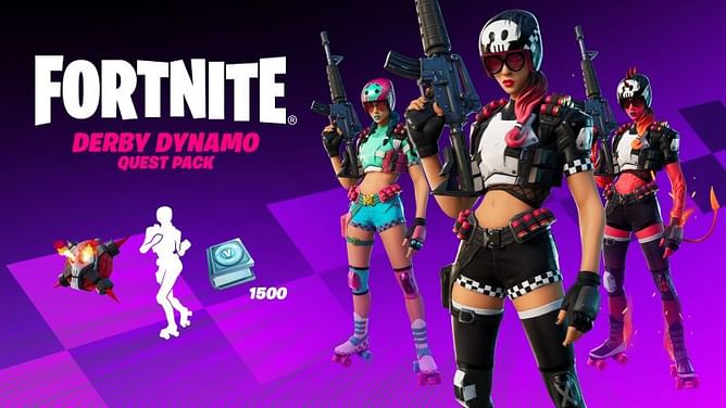 Fortnite is giving 1500 V-Bucks to select players following Derby Dynamo goof-up