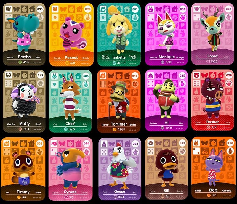 Amiibo cards can bring players the villagers they want to live on their island. (Image via Nintendo)