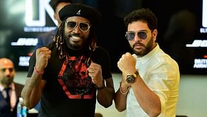 "Looking forward to many more epic nights" - Yuvraj Singh posts a hilarious video to wish Chris Gayle on his 42nd birthday