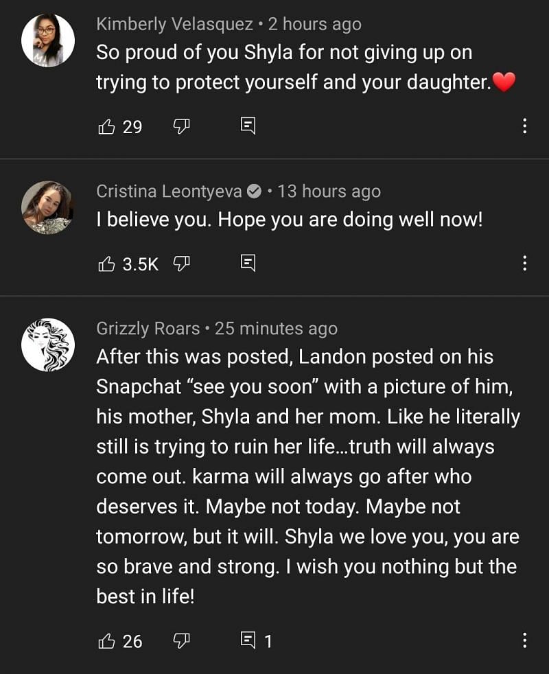 Internet supports Shyla Walker as she exposes her ex-partner 2/2 (Image via YouTube) 