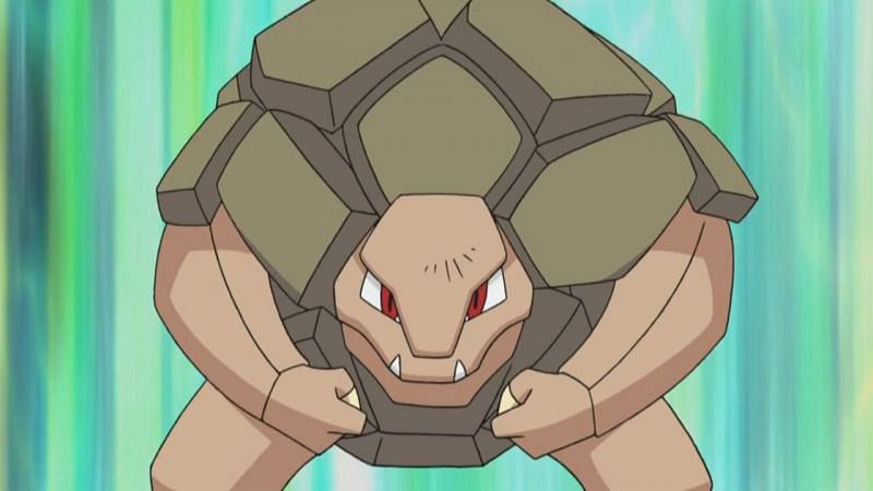 Golem is a widespread Pokemon throughout multiple regions that evolves from Geodude and Graveler (Image via The Pokemon Company).