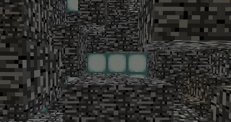 Unbreakable bedrock (Image via Minecraft)