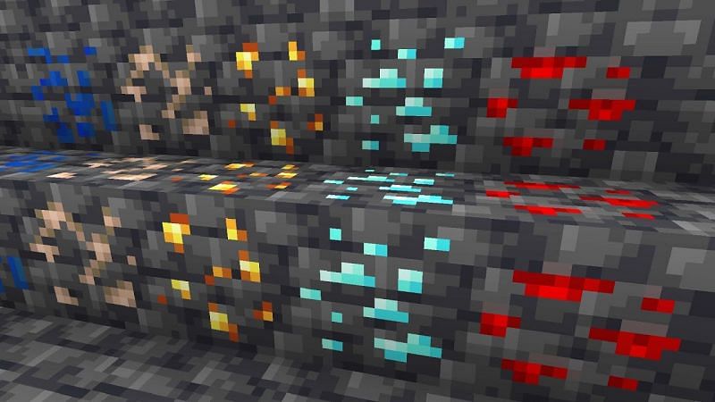 Old Ore Textures (With Copper) - Minecraft Resource Pack