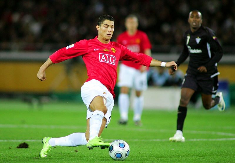 Manchester United forward Cristiano Ronaldo. (Photo by Koji Watanabe/Getty Images)