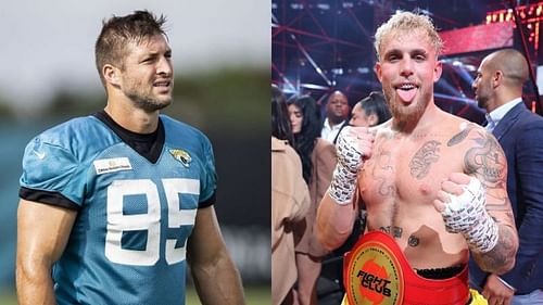 NFL veteran Tim Tebow and boxing star Jake Paul