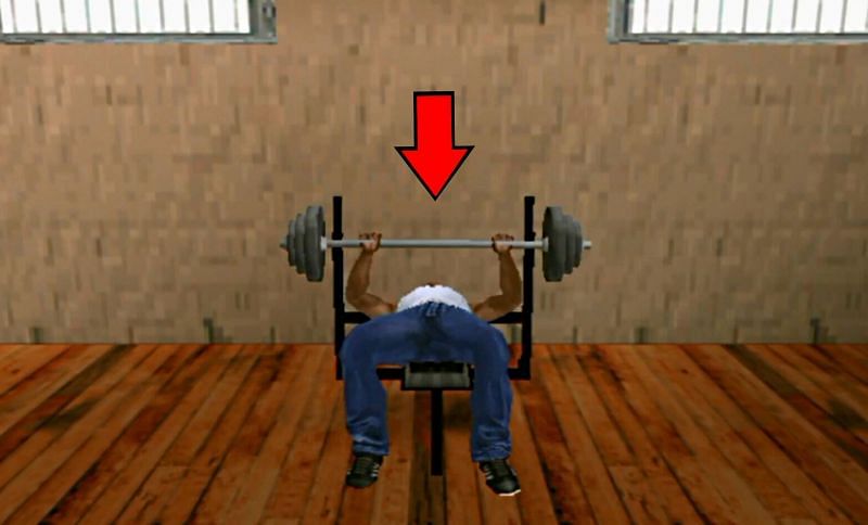 GTA San Andreas players need to hit the gym more often (Image via Rockstar Games)